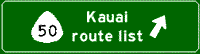 Link to Hawaii Highways, Maui route list