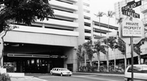 Don Ho Street, at Lewers St. intersection