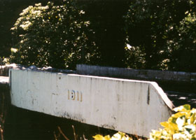 Hana Highway bridge with 1911 date cast on side