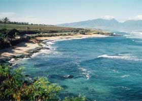 Hookipa Beach, a windsurfers' favorite