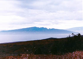 View of west Maui from Keomoku Rd.