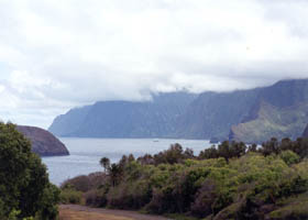 Kalawao Cove overview