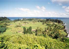 Keanae Peninsula, from the highway facing the ocean